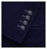 Navy Slim-Fit Satin-Trimmed Cotton-Velvet Tuxedo Jacket