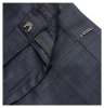 Navy Slim-Fit Prince of Wales Checked Wool Trousers